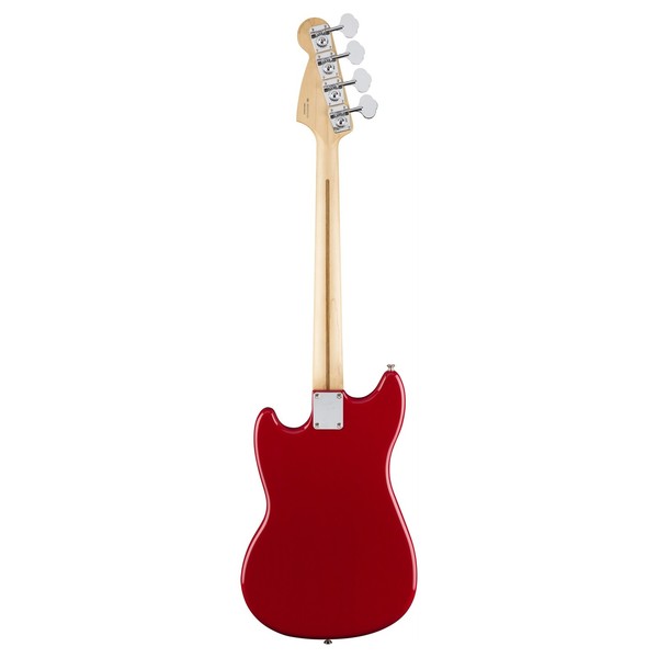 DISC Fender Mustang Bass Guitar, Torino Red at Gear4music