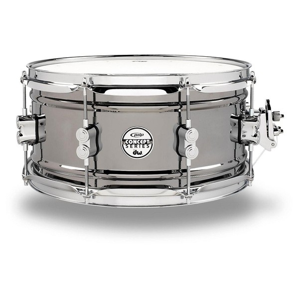 PDP Black Nickel Over Steel Snare Drum, 13 x 6,5"