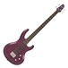 SubZero Atlanta Bass Guitar, Trans Purple