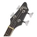 SubZero Detroit Semi Acoustic Bass, Black