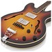 SubZero Detroit Semi Acoustic Bass, Sunburst