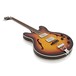 SubZero Detroit Semi Acoustic Bass, Sunburst