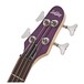 SubZero Atlanta Bass Guitar, Trans Purple