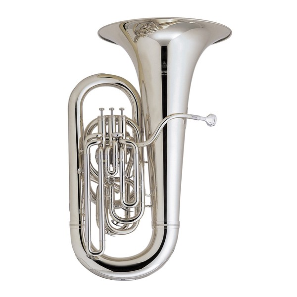 Besson Sovereign BE981 Eb Tuba, Silver Plated
