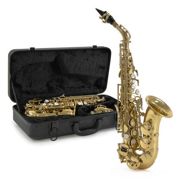 Curved Soprano Saxophone by Gear4music