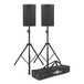 dB Technologies Opera 15 Active PA Speaker Bundle with Stands