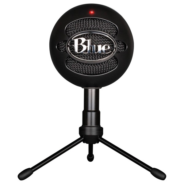 Blue Snowball Studio, Black - Front