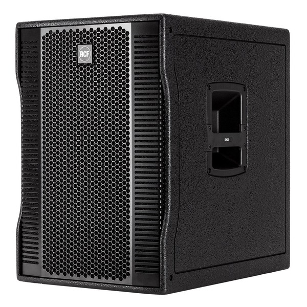 RCF Audio EVOX 12 Active Two Way Array, Subwoofer Front Angled Left