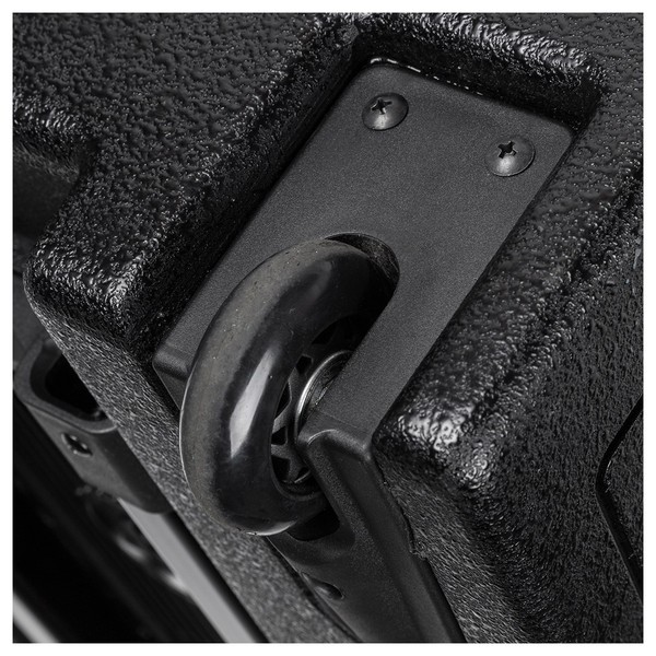 RCF Audio EVOX 12 Active Two Way Array, Subwoofer Wheel Closeup