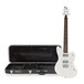 Badger Classic Electric Guitar and Case, All White