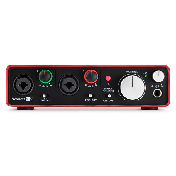 Focusrite Scarlett 2i2 (2nd Gen) - Nesten Nytt | Gear4music