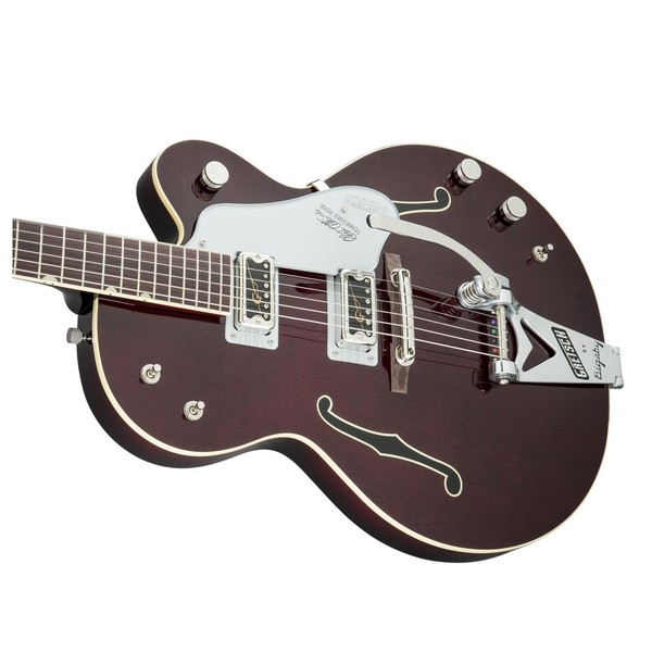 Gretsch G6119T-62GE Tennessee Rose with Bigsby, Dark Cherry Stain