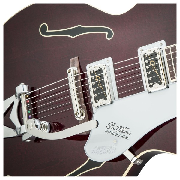 Gretsch G6119T-62GE Tennessee Rose with Bigsby, Dark Cherry Stain