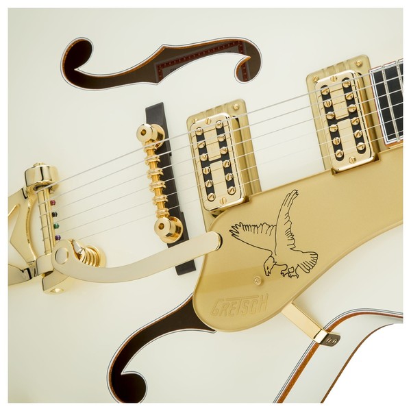 Gretsch G6136T-59GE White Falcon with Bigsby, Vintage White Lacquer