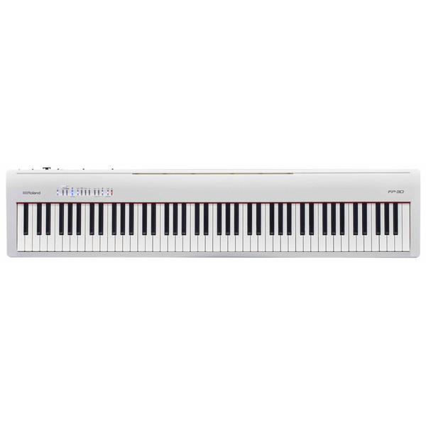 Roland FP-30 Digital Piano, White