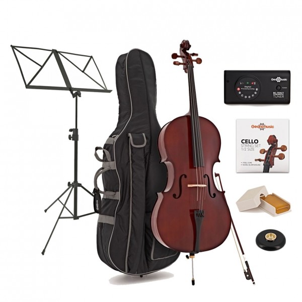 Primavera 90 Cello Outfit, 1/2 With Accessory Pack