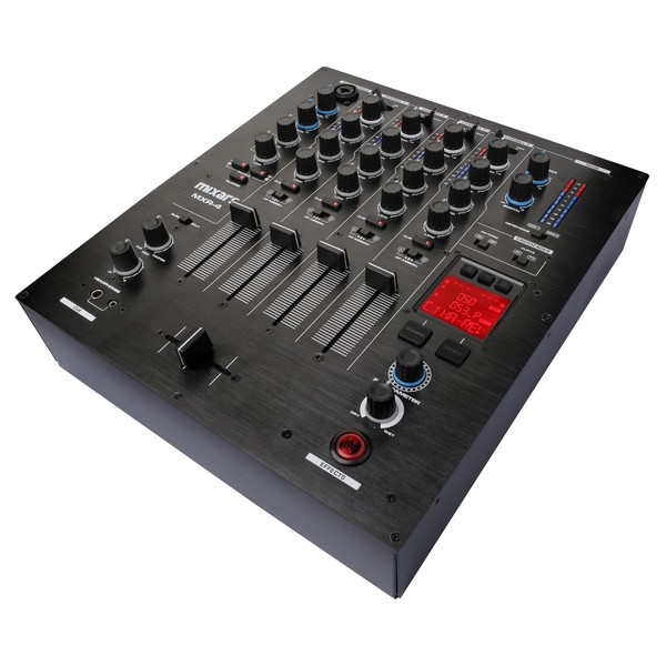 Mixars MXR4 4 Channel DJ Mixer - Angled