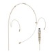 SubZero Headset Mic, Compatible with AKG Wireless Systems, Tan