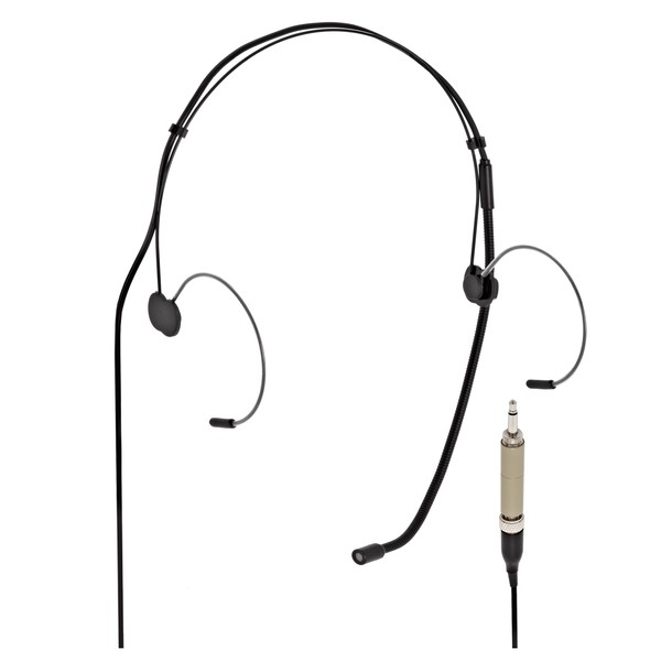 SubZero Black Headset Microphone - 3.5mm Compatible