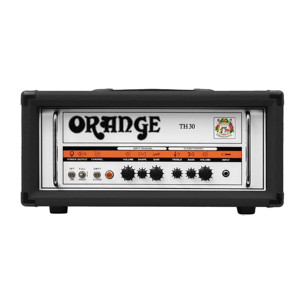 Orange Thunder TH30H Guitar Amp Head, Black