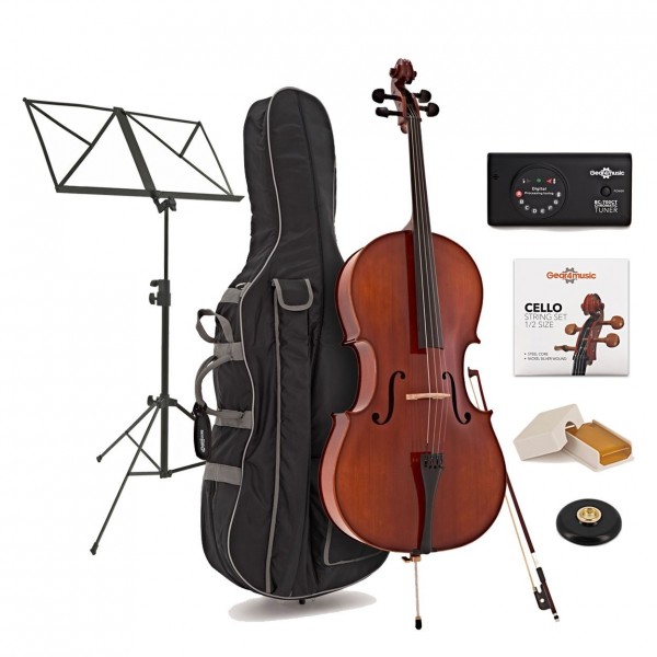 Primavera 200 Cello Outfit, 1/2 With Accessory Pack