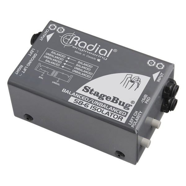 Radial StageBug SB-6 Isolator - Side View