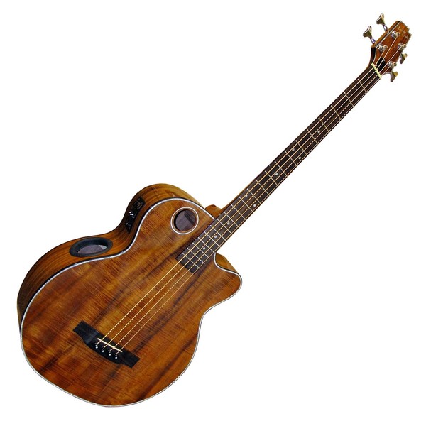 Boulder Creek EBR6 Koa Electro Acoustic Bass, Tobacco Sunburst