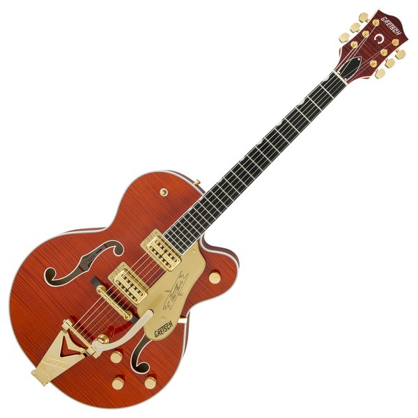 Gretsch G6120TFM Players Edition Nashville with Bigsby, Orange Stain