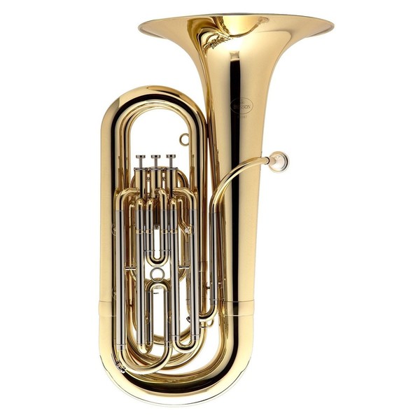 Besson BE187 Prodige Bb Tuba, Clear Lacquer