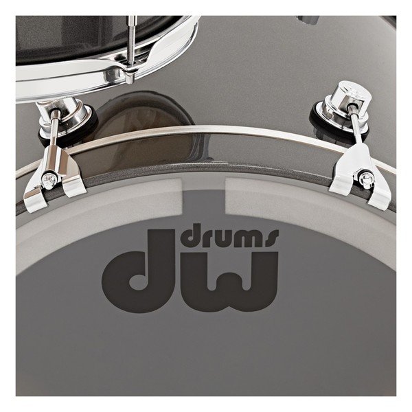 DW Drums Performance Series 24" 3 Piece Shell Pack, Gun Metal