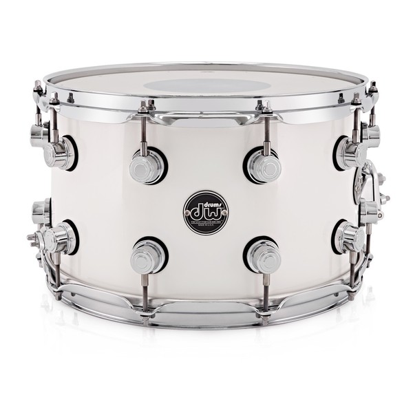 DW Drums Performance Series 14" x 6.5" Snare Drum, White Ice