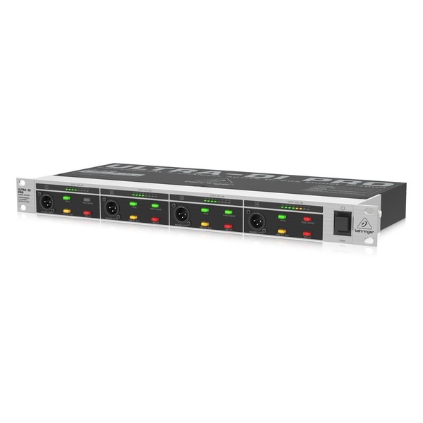 Behringer DI4000 Ultra-DI Pro 4-Channel DI Box, Front Angled Left