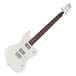 Badger Classic Electric Guitar and Case, All White