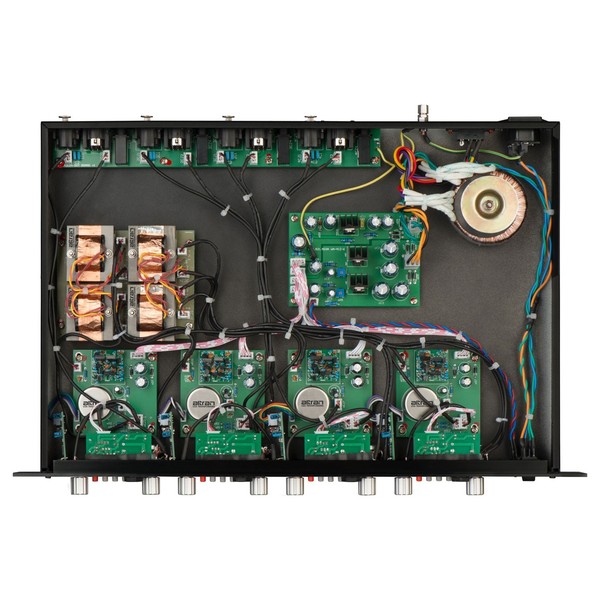 Warm Audio WA-412 4-Channel Pre Amp/DI - Top Open