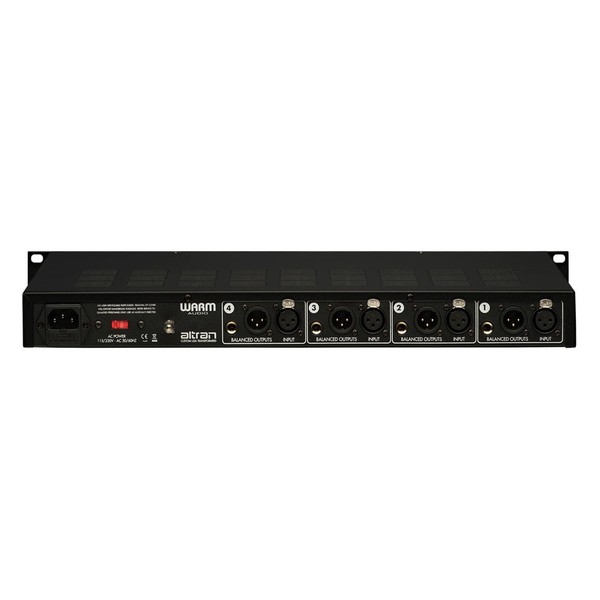Warm Audio WA-412 4-Channel Pre Amp/DI - Rear