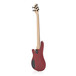 Lexington 5 String Bass Guitar by Gear4music, Trans Red