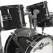 Junior 5 Piece Drum Kit by Gear4music, Black