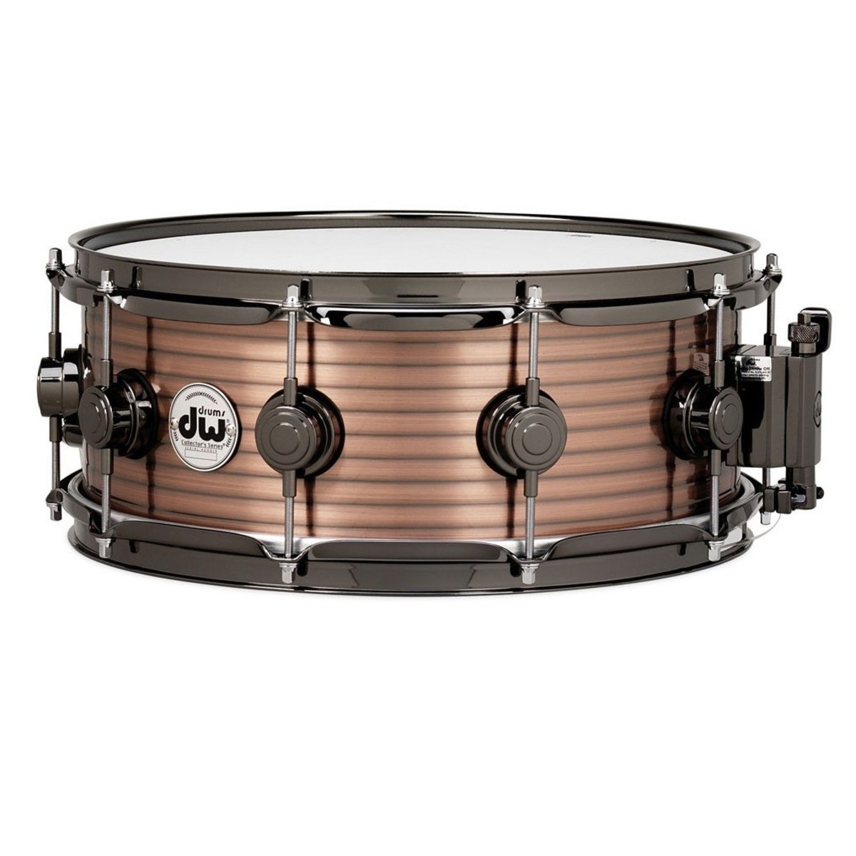 DW Drums Collector's 14x4 Rullante in Rame Vintage su Acciaio | Gear4music