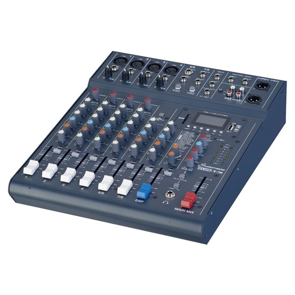 Studiomaster Club XS 8 Compact 6 Channel Mixer with Bluetooth