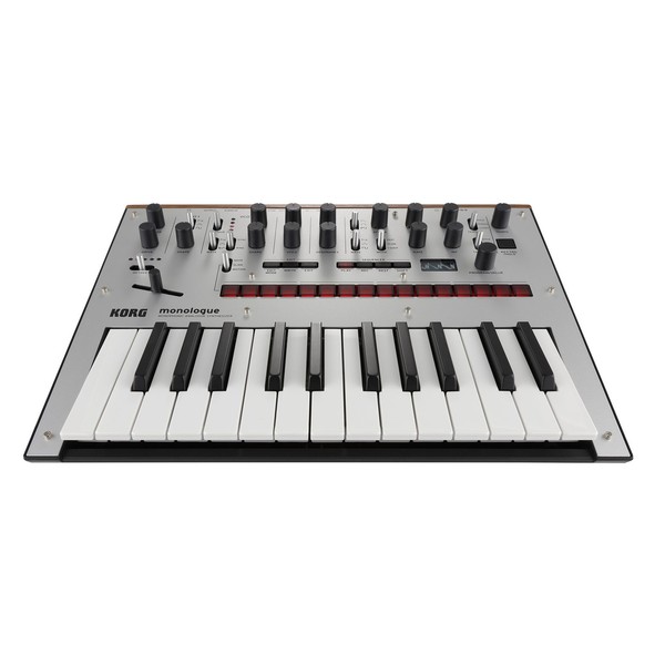 KORG monologue シルバー Korg Monologue Analog Synthesizer, Silver at Gear4music