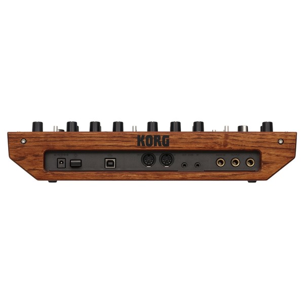 Korg Monologue Analogue Synthesizer, Silver - Rear