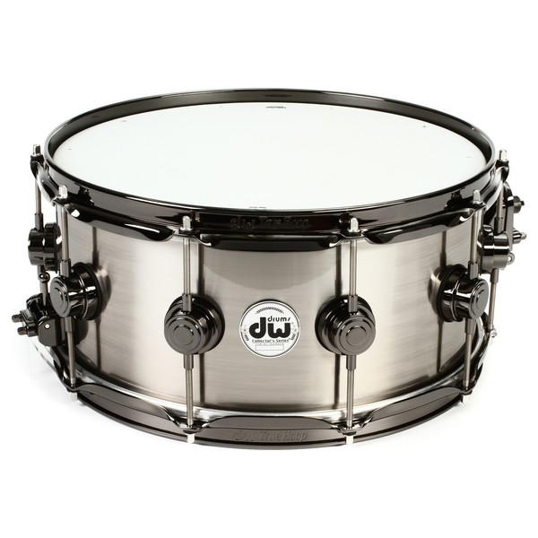 DW Titanium, 14" x 6.5" Snare Drum, Black Nickel Hardware