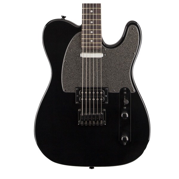 DISC Squier By Fender Bullet Telecaster HS Black Metallic, Black HW