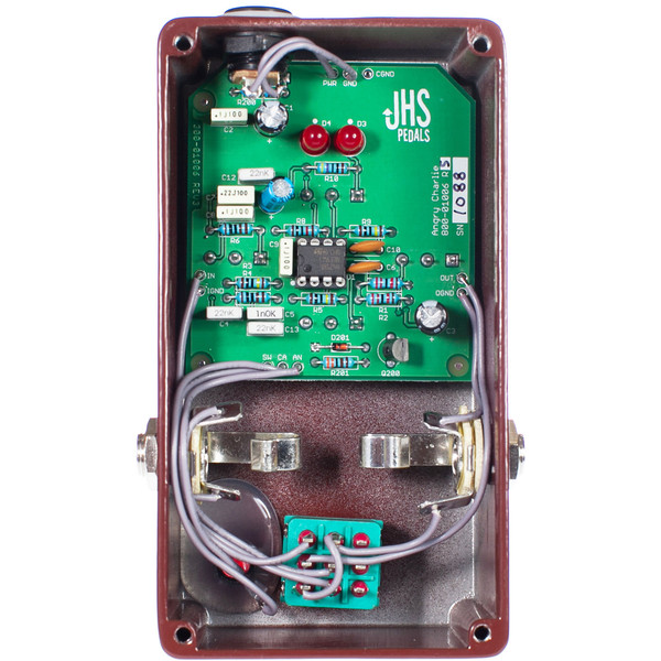 JHS Pedals Angry Charlie V2 ギターエフェクター JHS Pedals Angry Charlie Pedal de Overdrive y Distorsión