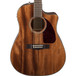 Fender CD-140SCE Electro-Acoustic Guitar, All Mahogany