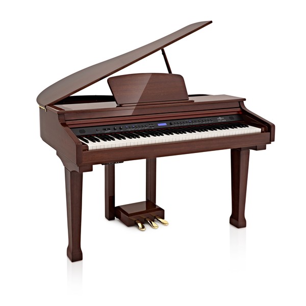 GDP-100 Grand Piano by Gear4music, Polished Mahogany