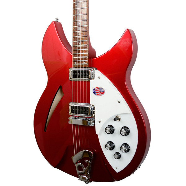 Rickenbacker 330 Semi-Acoustic Guitar, Ruby Red - Nearly New at