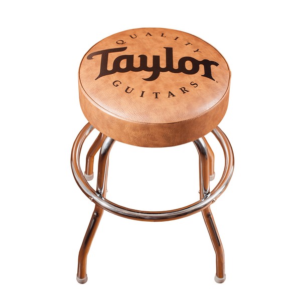 Taylor Guitars Bar Stool, Brown