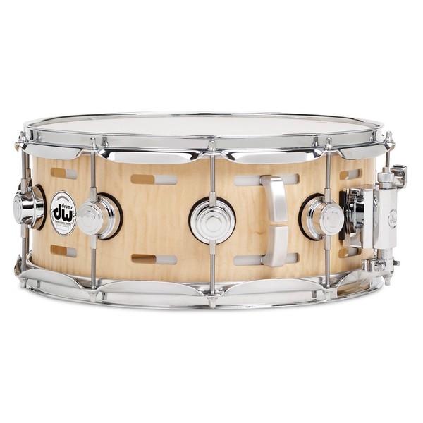 DW Drums Collector's 14" x 6" Acoustic EQ Snare, Natural Satin Oil