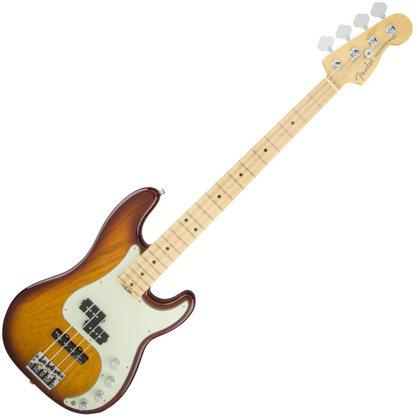 Fender American Elite P-Bass MN, Tobacco Sunburst